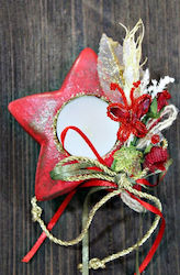 Red Candle Star-shaped Plaster