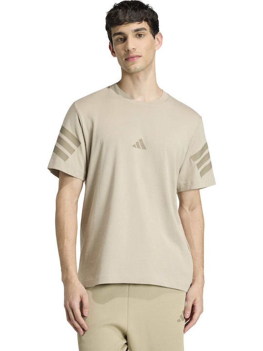adidas M Fi 3s T-shirt Χακί