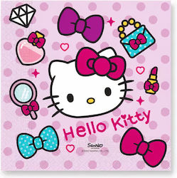Χαρτοπετσέτες Πάρτυ Hello Kitty 20 Τεμ Χαρτοπετσέτες Πάρτυ Hello Kitty 20 Τεμ