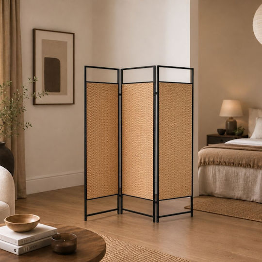 Iliadis Διακοσμητικό Παραβάν Μεταλλικό 120x160cm