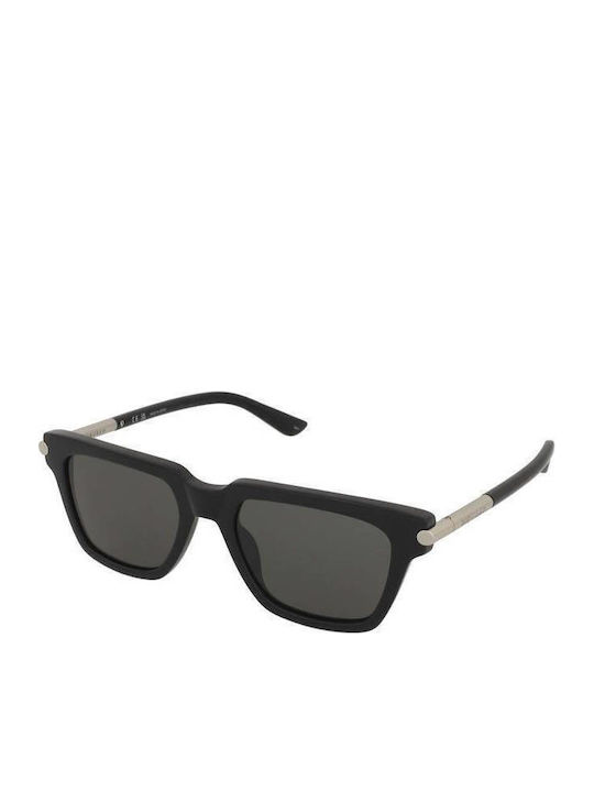 Alexander McQueen 001 Unisex Ochelari de Soare cu Ramă Neagră și Lentilă Neagră