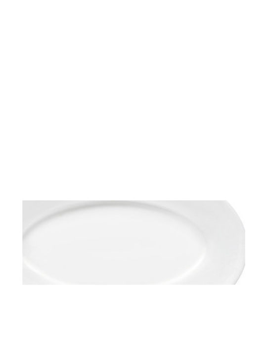 Bormioli Rocco Performa Platou De Servire Oval Din Sticlă Albă 22.8x15.5cm