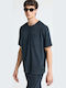 T-shirt Μαύρο