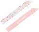 Bachelor Bride To Be & Bridesmaid Fabric Ribbon Metallic 6pcs