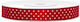 Satin Bänder Polka Dot Rote