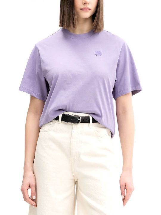 Hugo Logo Women's T-shirt Purple