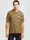 Short Sleeve Linen Shirt Capuccino