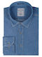 Long Sleeve Blue Shirt