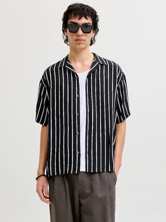 Jack & Jones Short Sleeve Shirt Black
