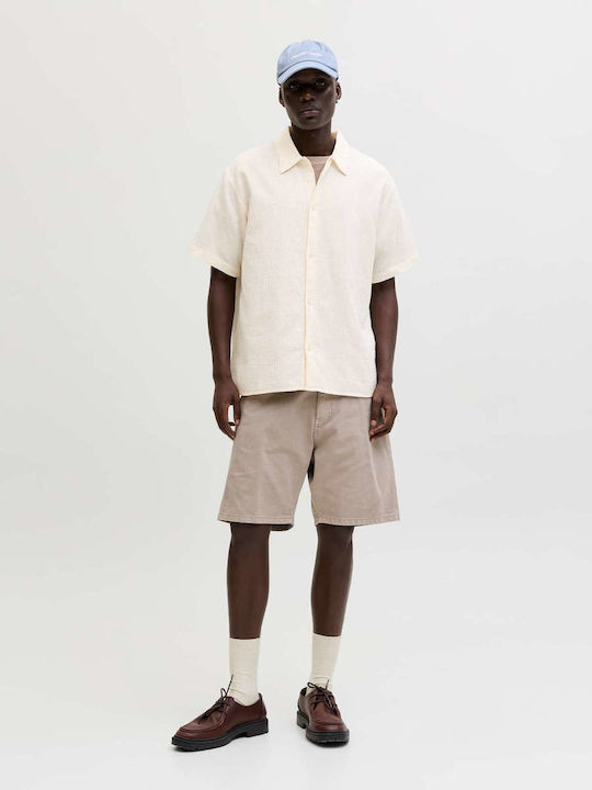 Jack & Jones Kurzärmeliges Herrenhemd in Breite...