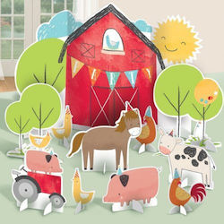Table Decorations Farm Animals 11 Pieces