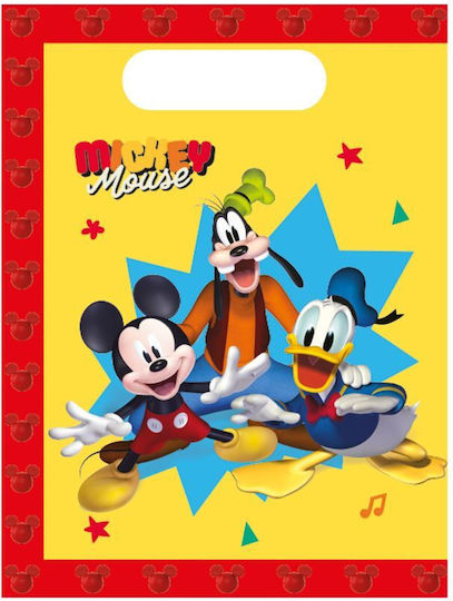 Mickey Papiertragetasche Für Geschenk Mit Thema Mickey 22x13cm 4Stücke