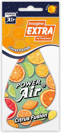 Power Air Car Air Freshener Pendant Citrus Fusion 24 Pieces