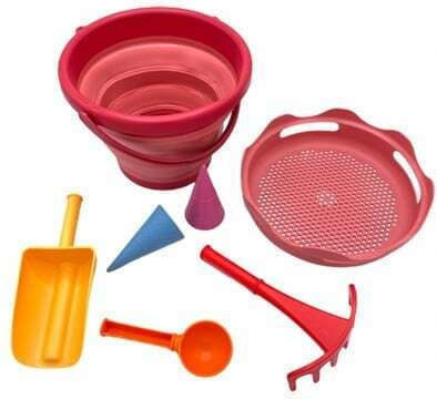 Compactoys 7in1 Sand Toys Complete Set Of 7 Sand Toys
