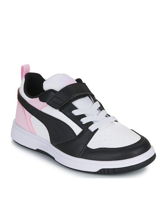PUMA Rebound V6 Lo Ac+ Ps Παιδικά Sneakers με Σ...