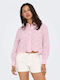 Long Sleeve Women's Shirt Pink Lady