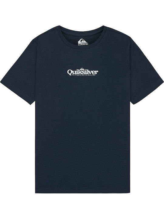 Quiksilver Παιδική Μπλούζα Κοντομάνικη Dark Navy
