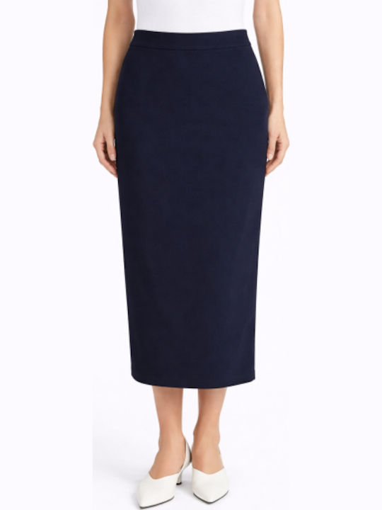 Midi Skirt Dark Blue SB-17634-26SK-Dark Blue