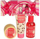 IDC Institute Sweet Swirls Skin Care Set for Moisturizing & Body Cleaning 3 Pieces