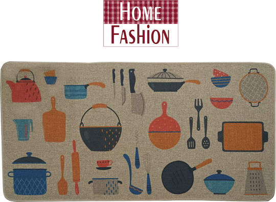 Kitchen Mat Runner with Non-Slip Backing Printed 60x180cm