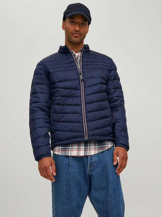 Jack & Jones Мъжко Яке Puffer Тъмносин Блейзър