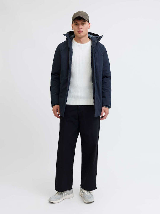 Jack & Jones Winter Parka Herren Jacken Schwarz