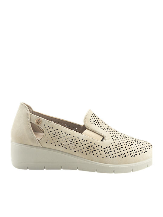 My Soft Women's Loafers in Beige Colour