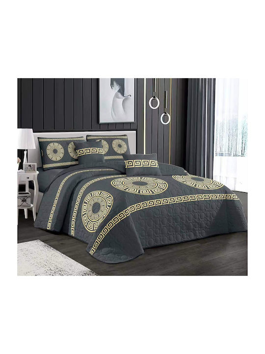 Σετ Κουβερλί Υπέρδιπλο από Πολυεστέρα 220x240cm 3τμχ