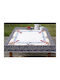 ForHome Mehrfarbiges Tischtuch 140x140cm