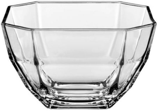 Vidivi Canova Bol De Servire Rotund Din Sticlă Alb Cu Diametru 11 Cm
