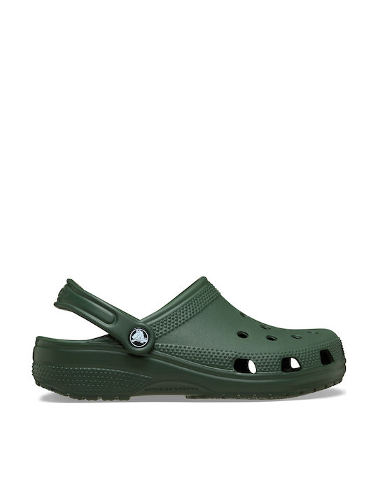 Crocs Ανδρικά Σαμπό Πράσινα