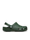 Crocs Ανδρικά Σαμπό Πράσινα