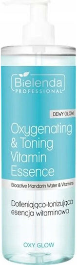 Bielenda Professional Oxy Glow Sauerstoffierende und Tonisierende Serum Für Gesicht Für Aufhellung 500ml