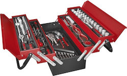 Multi-Compartment Suitcase with 85 Tools Multi-Compartment Suitcase with 85 Tools