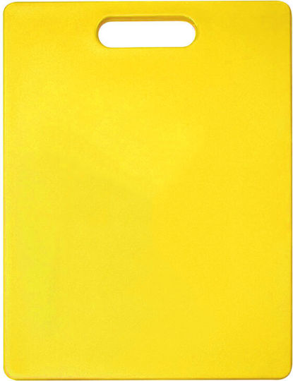 Raki Επιφάνεια Κοπής Πλαστική Κίτρινη 46x30cm