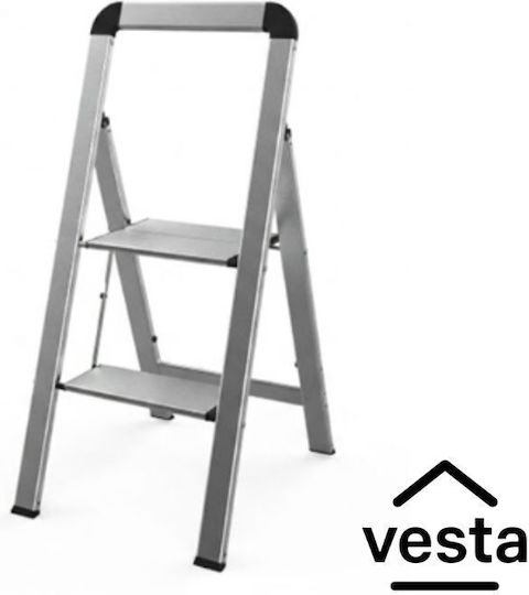 Vesta Scară Aluminiu cu 2 Trepte 39cm