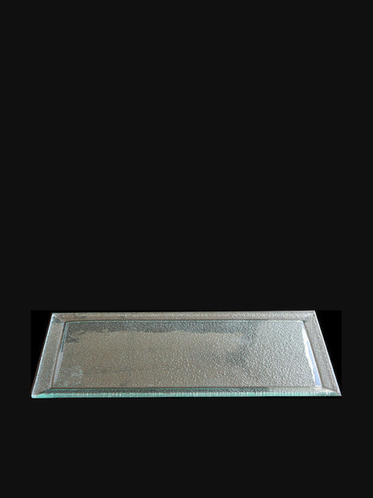 Raki Decorative Rectangular Black Platter 14x28cm