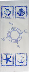 Set 125 Large Paper Envelope-type Cutlery Holders 11x25cm Decoration Mn012421