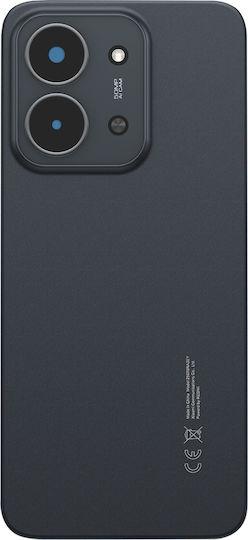 Clappio Ersatzabdeckung Für Redmi 15c 4G Integrierter Kleber Schwarze