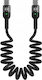Mcdodo Usb-c Spiral Spring Cable Fast Charging Usb Type-c Led 2m