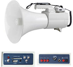 BST Professioneller Megafone 45W USB SD + Sirene