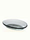 Raki Servierplatte Rechteck Glas Transparente 12cm