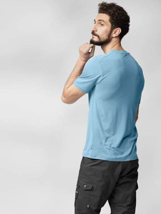 Fjallraven Abisko Μπλούζα Κοντομάνικη Dawn Blue