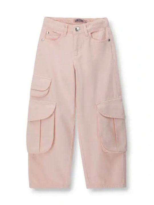 Kids Trousers Cargo Pink Pal
