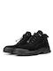 Wildleder Schwarz Herrenstiefel