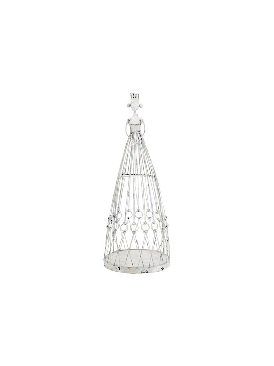 Artekko Decorative Figure Made of Metal 34.9x34.9x87cm