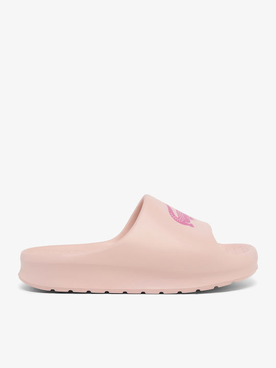 Lacoste Serve Slides Ροζ