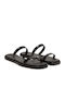 Flip Flops in Sandal Style in Black Colour
