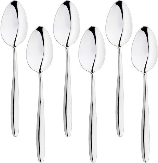 Inoxriv Set Linguri Inoxidabile Argintii 20.2cm 6 Bucăți