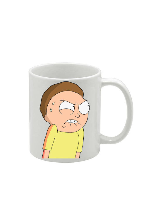 Λευκή Κούπα Rick Morty
